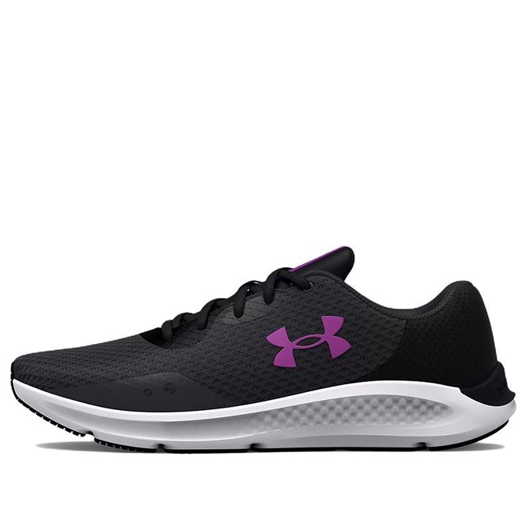 (WMNS) Under Armour Charged Pursuit 3 'Jet Grey' 3024889-108