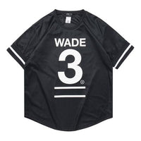 Li-Ning Wade Series Printing Breathable Loose Short Sleeve Black AHSQ189-1