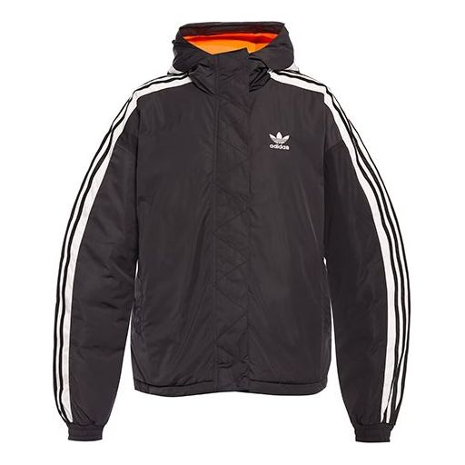 (WMNS) adidas originals Short Down Jacket 'Black' ED7583