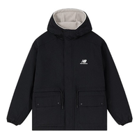 New Balance Logo Print Woven Jacket Asia Sizing 'Black' AMJ31303-BK
