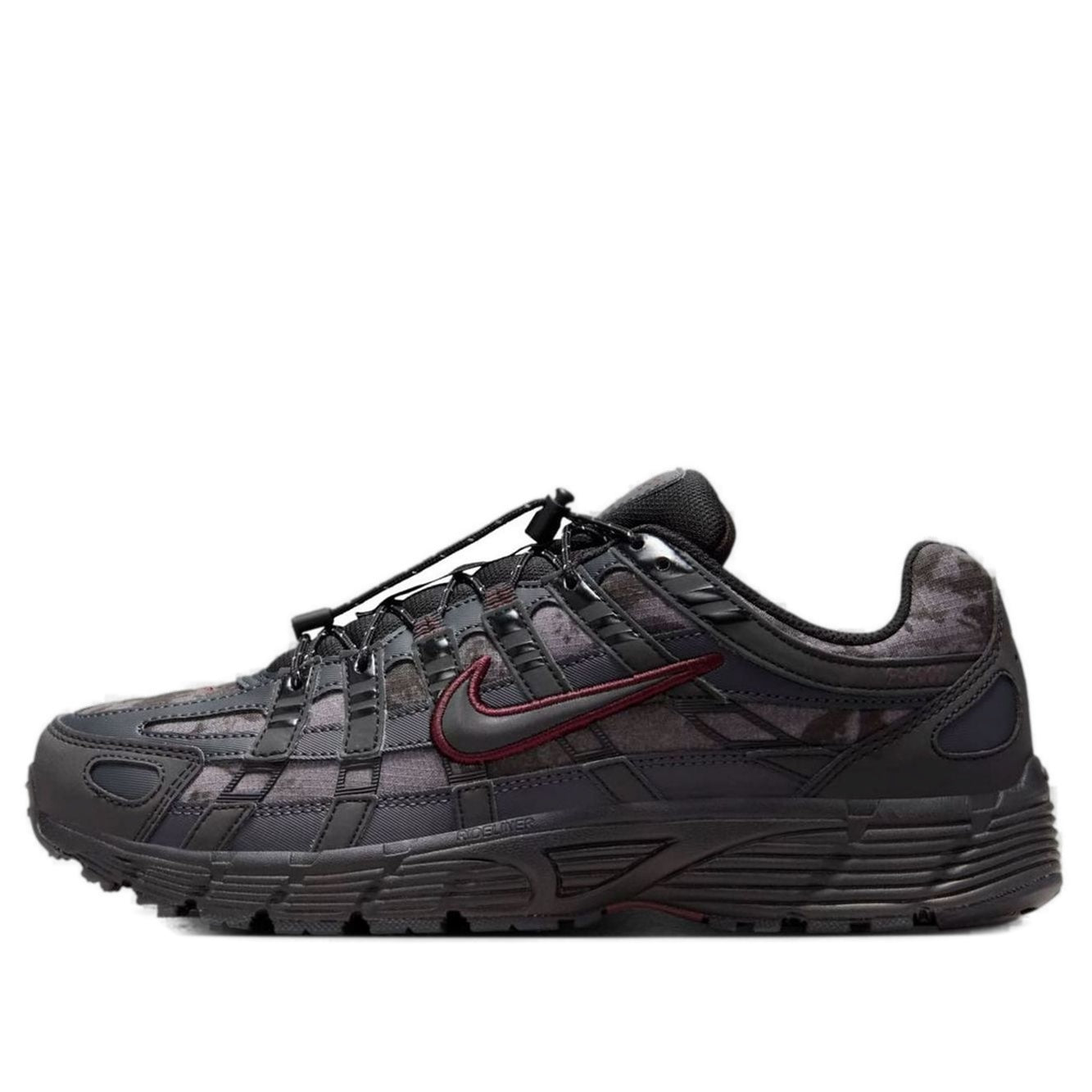 (WMNS) Nike P-6000 'Black Burgundy Crush' HQ4054-001