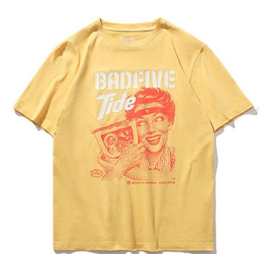 Li-Ning BADFIVE x Crossover Short Sleeve Yellow AHSP945-1