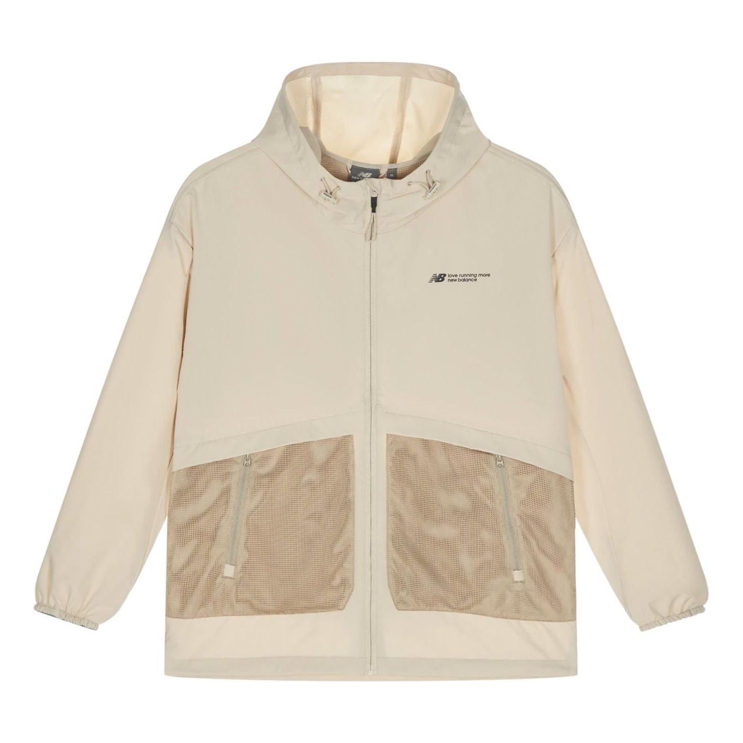 New Balance Woven Hooded Jacket Asia Sizing 'Beige' NAE24151-LB