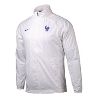 Nike France Football Training Hood Jacket Men's White CN7069-100