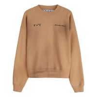 Off-White x Mercedes-Benz Weave Knit Pullover 'Autumn Beige' OMBA055G21FLE0016010
