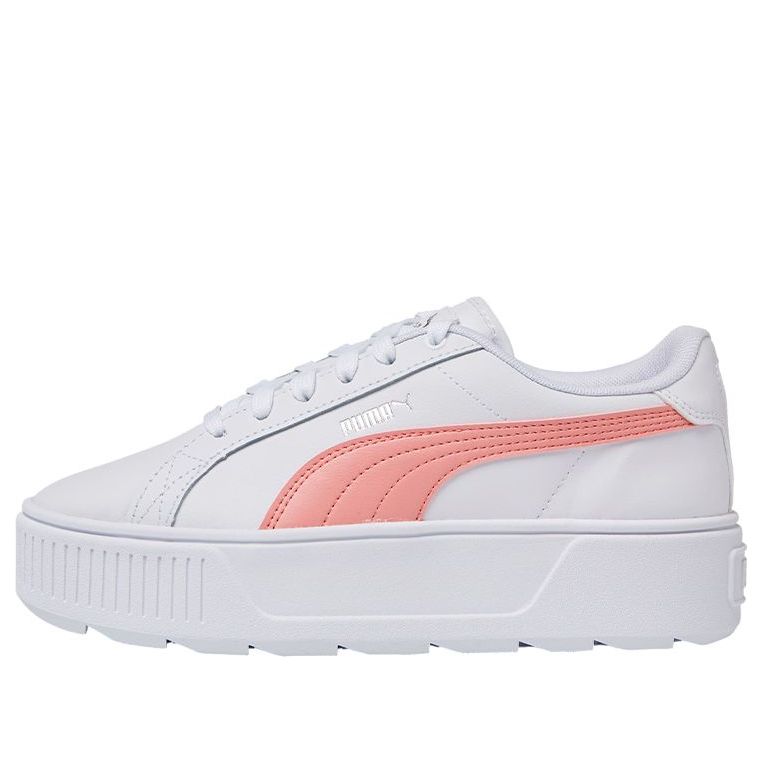 (WMNS) PUMA Karmen Leather 'White Rosette' 384615-04