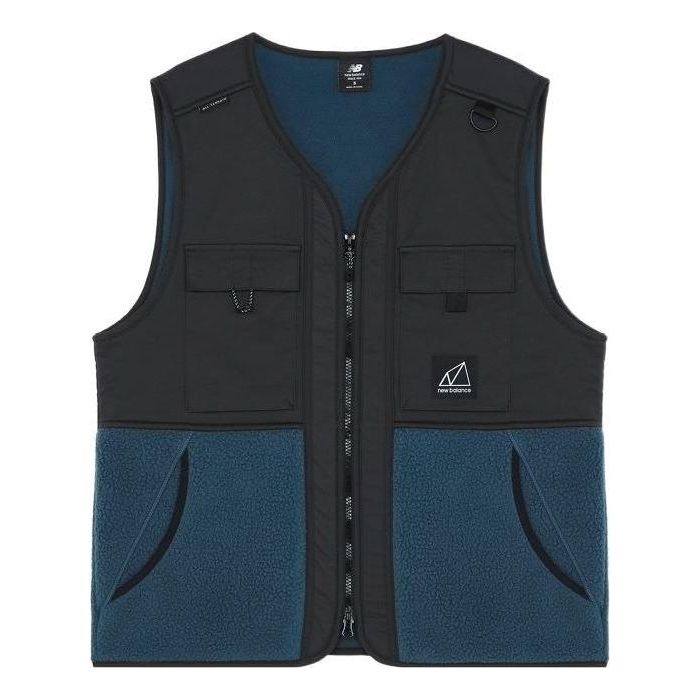New Balance All Terrain Hybrid Vest Asia Sizing 'Black Blue' MV13500-DOG