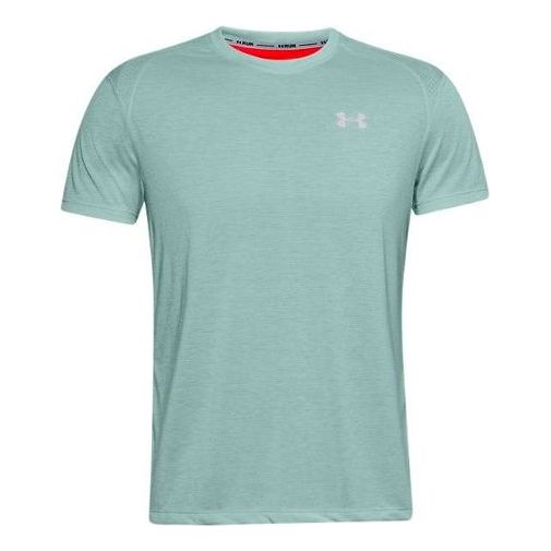 Men's Under Armour Streaker Series Running Sports Short Sleeve Blue 1326579-477