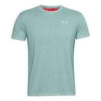 Men's Under Armour Streaker Series Running Sports Short Sleeve Blue 1326579-477