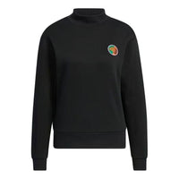 (WMNS) adidas Neo Vbe Sweatshirts 2 Asia Sizing 'Black' HN2369