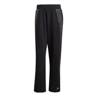 (WMNS) adidas Wide Pants Asia Sizing 'Black' H25081