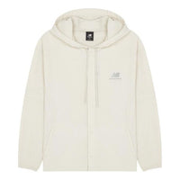 New Balance Logo Print Casual Jacket Asia Sizing 'White' AMJ22368-CFO