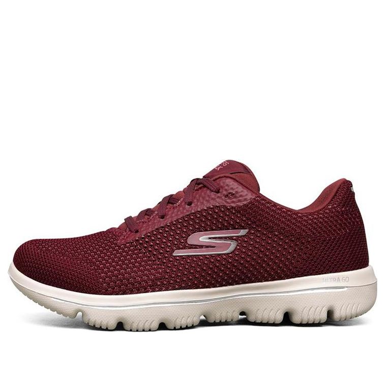(WMNS) Skechers Go Walk Evolution Ultra 'Wine Red' 15778-BURG
