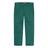 Supreme FW19 Week 1 Work Pant Long Pants Unisex Dark Green SUP-FW19-132