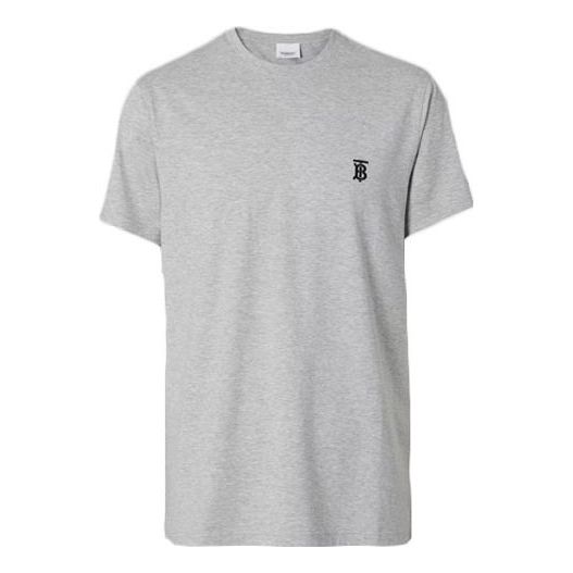 Burberry Monogram Motif Specific Logo T-Shirt 'Grey' 80140231