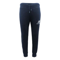 New Balance Essential Stacked Logo Sweatpants Asia Sizing 'Navy' AMP91550-PGM