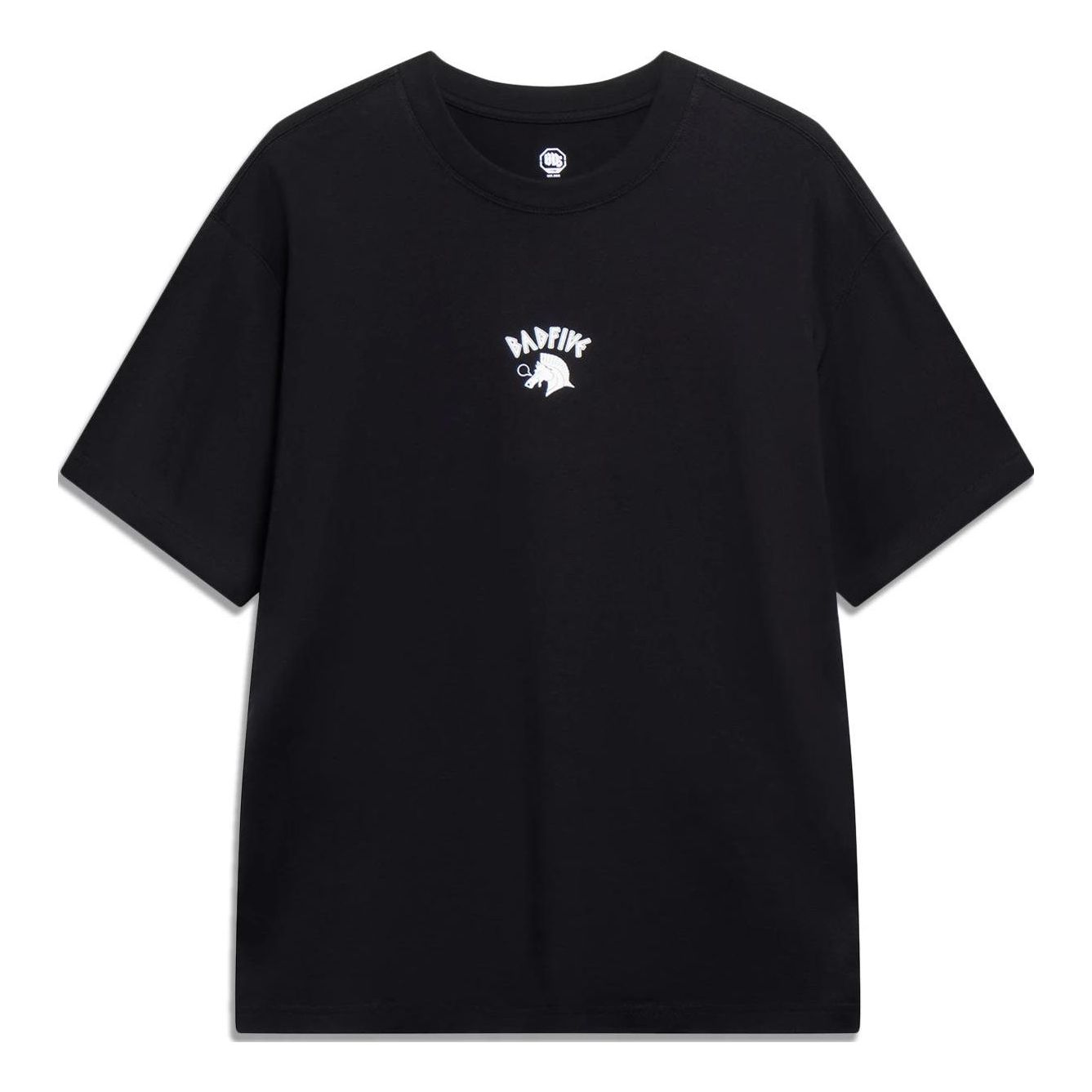 Li-Ning BadFive Graphic T-shirt 'Black' AHST285-4