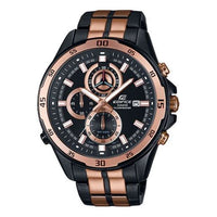 Casio Edifice Analog Watch 'Black Rose Gold' EFR-547BKG-1AV