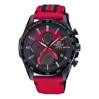 CASIO EDIFICE Solar Powered Mens Red Analog EQB-1000HRS-1A