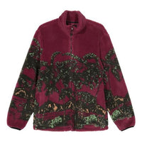 Men's Stussy Jacquard Stand Collar Jacket 118328
