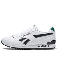 Reebok Royal Glide Running Shoes White/Black/Green EG5217