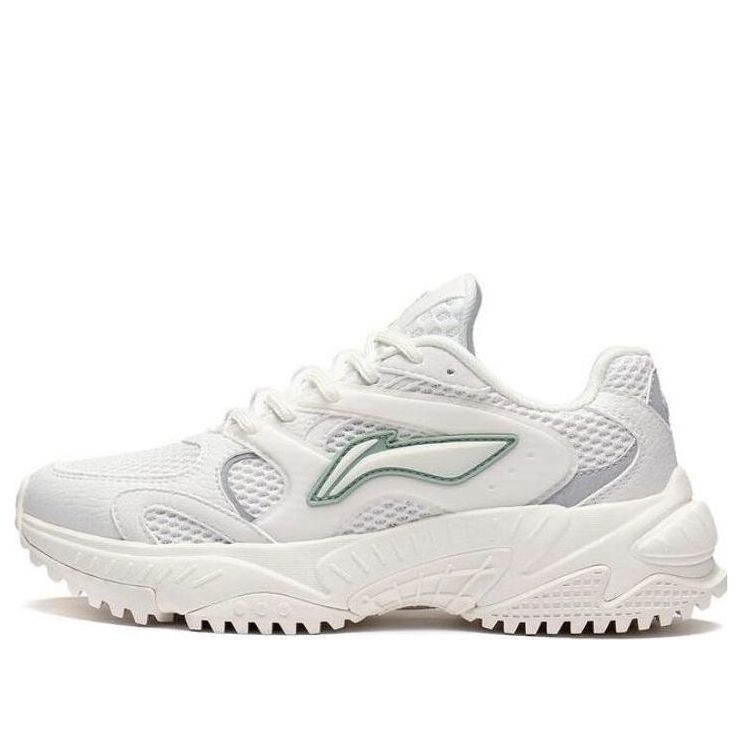 (WMNS) Li-Ning Star Wind Sneakers 'White Grey' AGCT150-3