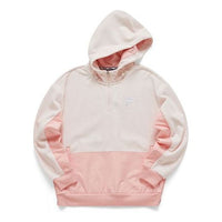Fila FUSION Casual Sports Splicing Pullover Pink T11W113213F-LP
