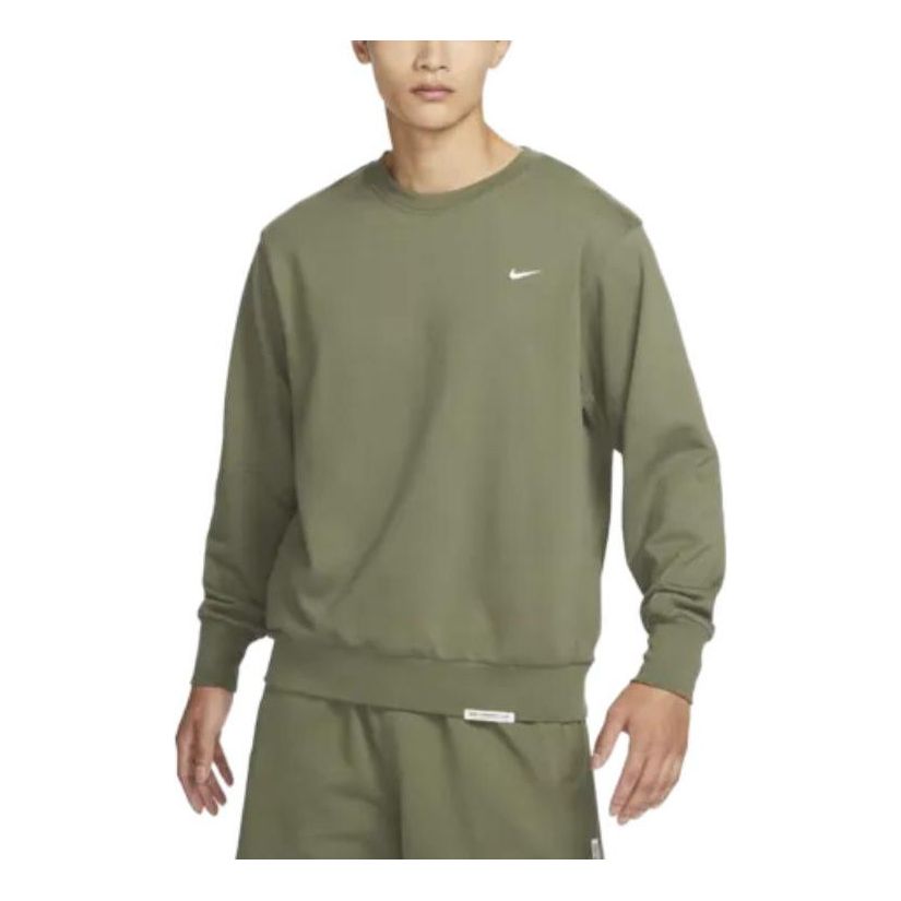 Nike Standard Issue Sweatshirt 'Olive Green' DQ5821-222