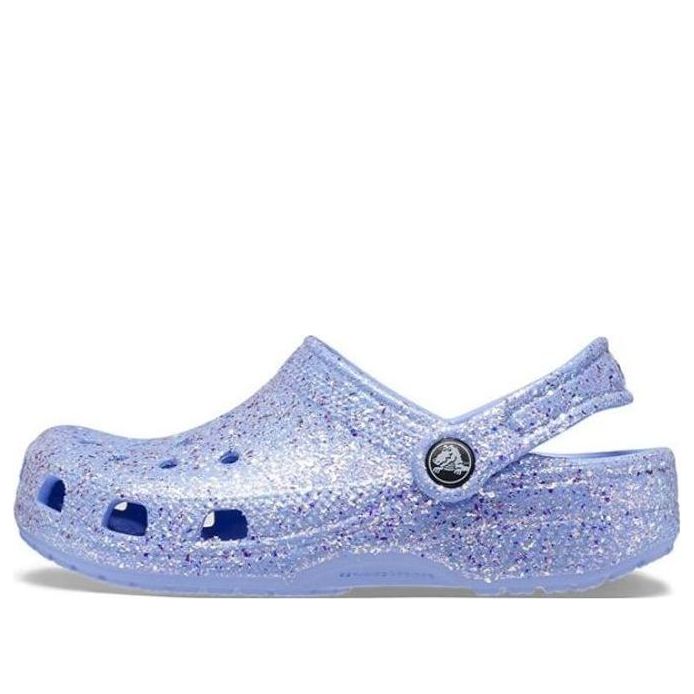 (GS) Crocs Classic Glitter Clogs 'Blue' 206993-5Q6