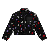 (WMNS) Vans x SANDY LIANG Crossover Flower Printing Short Jacket Black VN0A7RLSYOD