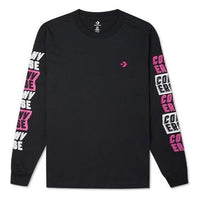 Converse Fold Out Long-Sleeve Tee Asia Sizing 'Black' 10019933-A02