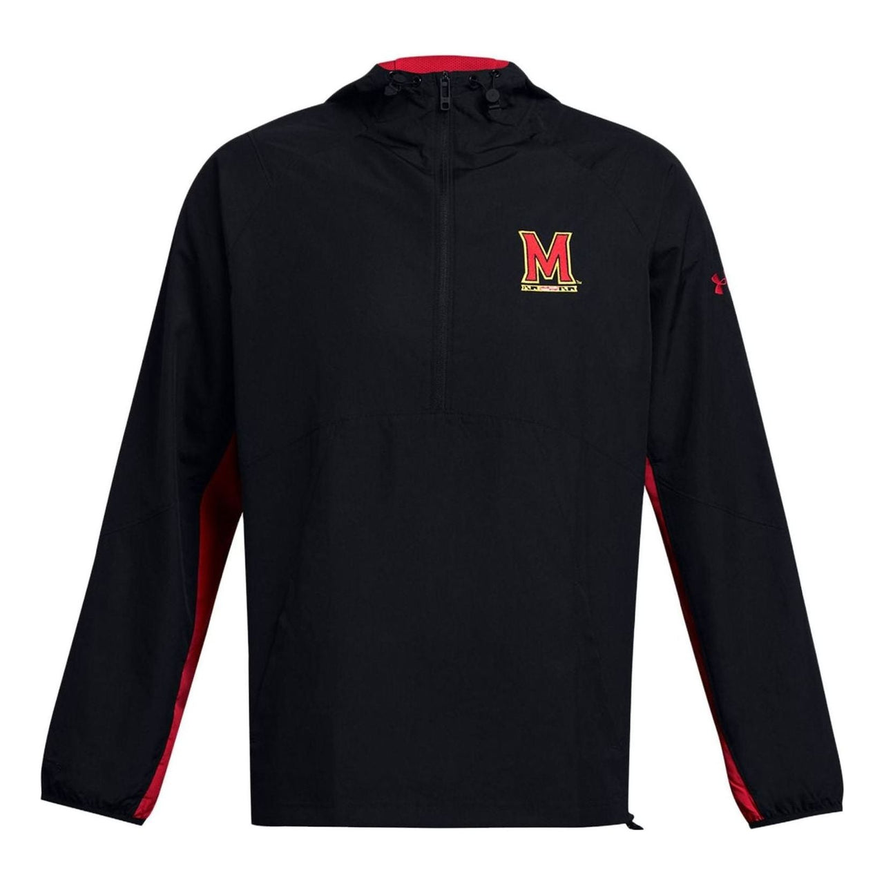 Under Armour University of Maryland College Park 1/4 Zip Sweatshirt 'Black' 5120632-001