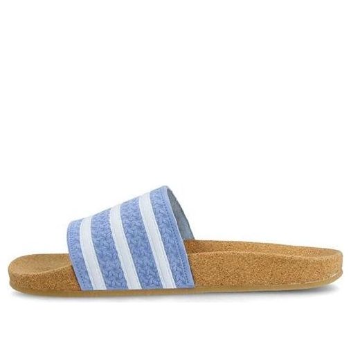 (WMNS) adidas Adilette Cork 'Light Blue' BC0221