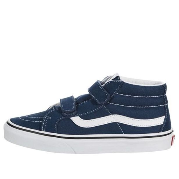 (GS) Vans Sk8-Mid 'Velcro Blue' VN0A38HHT2S