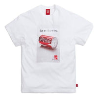 KITH x Coca Cola Crossover Real Thing Vintage Round Neck Short Sleeve Unisex White KH3853-101