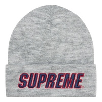 Supreme FW23 Week 10 Slant Beanie 'Grey' SUP-FW23-2415