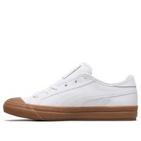 PUMA Capri Leather White/Brown 369244-03