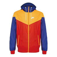 Nike As M Nsw Windrunner Colorblock Jacket 'Red yellow Blue' 727325-671