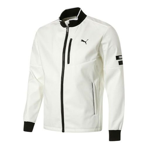 PUMA Wind Block Sweat Jacket 'White' 930073-03