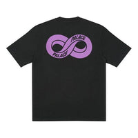 PALACE x INFINITY Unisex Logo Loose Round-Neck Black P20TS038