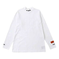 Men's HERON PRESTON High Collar Long Sleeves White HMAB010S209130110110
