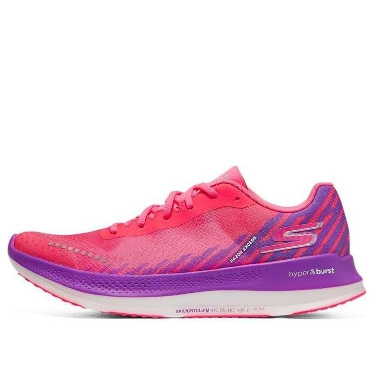 (WMNS) Skechers Go Run Razor Excess 'Purple pink' 172004-CRL
