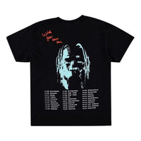 Travis Scott Unisex Cactus Jack Astroworld Printing Round-neck Tee Black TC-47