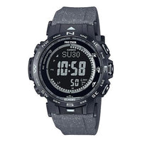CASIO Waterproof Sports Solar Powered Mens Black Analog PRW-30ECA-1JR