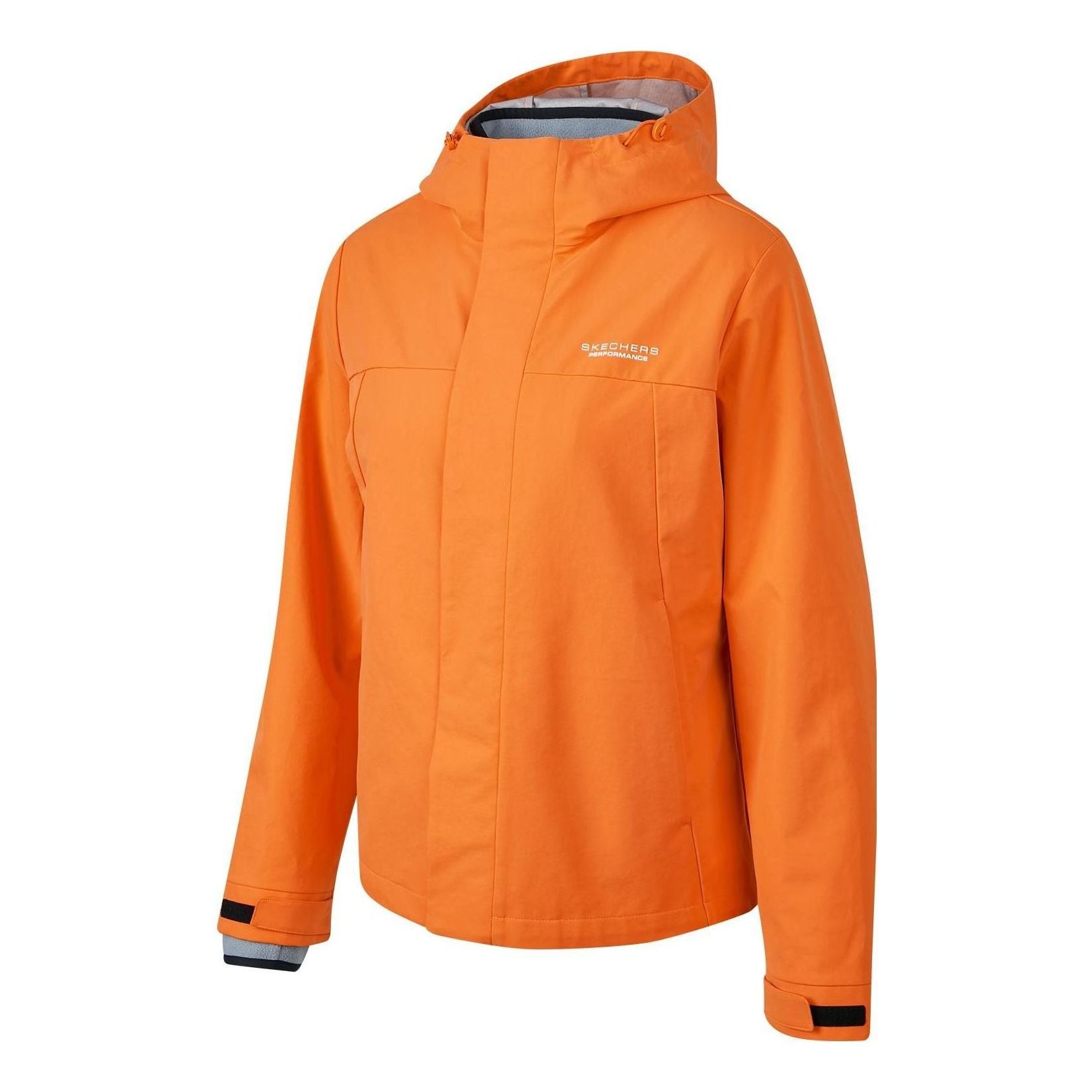(WMNS) Skechers Solid Color Zipper 3-In-1 Jacket 'Orange Teal' P423W186-00S6