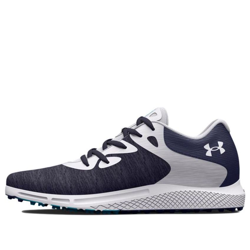 (WMNS) Under Armour Charged Breathe 2 Spikeless Golf 'Midnight Navy White' 3026405-400