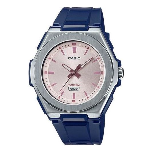 CASIO Fashion Waterproof Quartz Movement Resin Stainless Steel Case 42.6*42*11.4mm Watch Blue LWA-300H-2EV