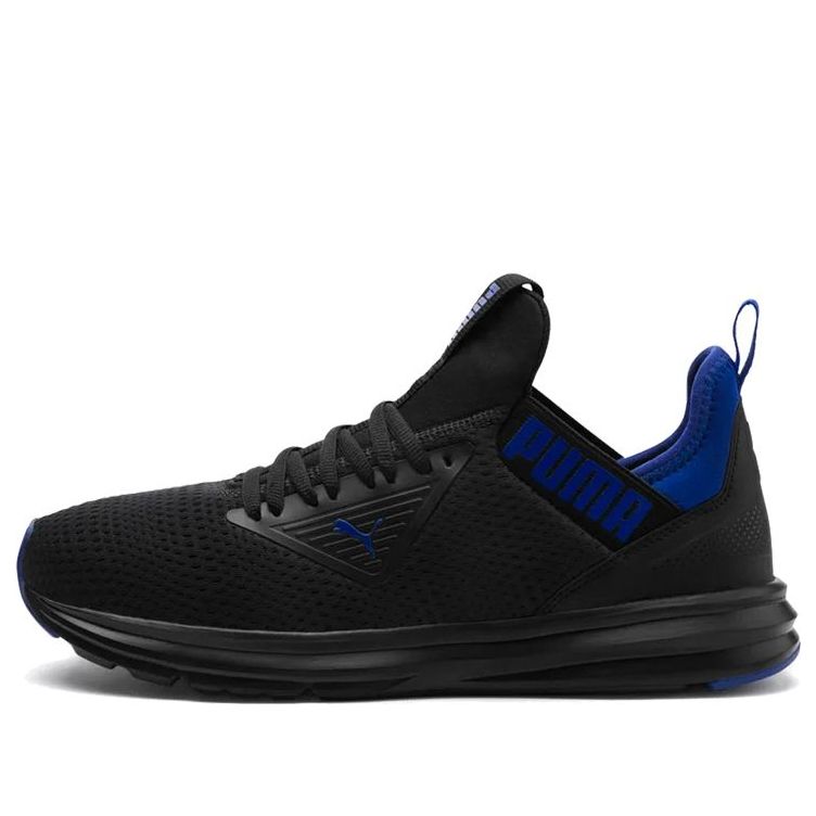 PUMA Enzo Beta Breathe Low-top Running Shoes Black/Blue 192446-01
