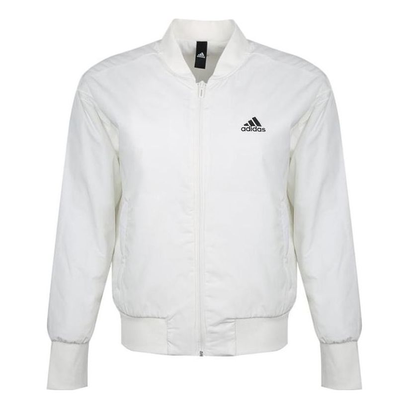 (WMNS) adidas Bomber PA Jacket Asia Sizing 'White' DZ7629