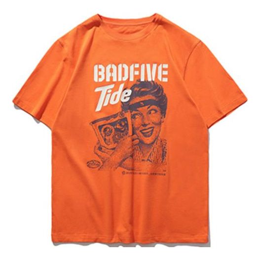 Li-Ning BADFIVE x Crossover Short Sleeve Orange AHSP945-3